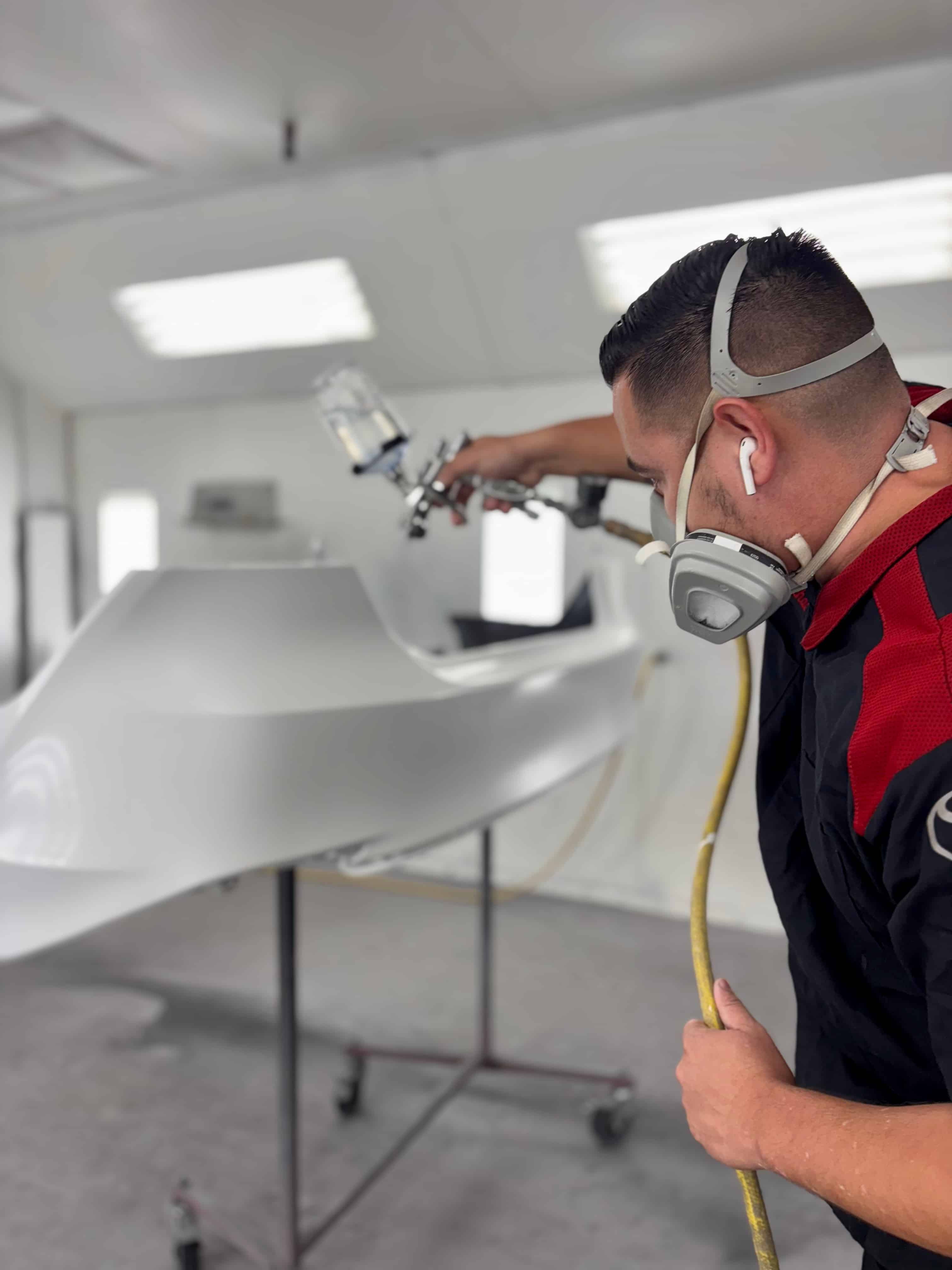 Collision repair background